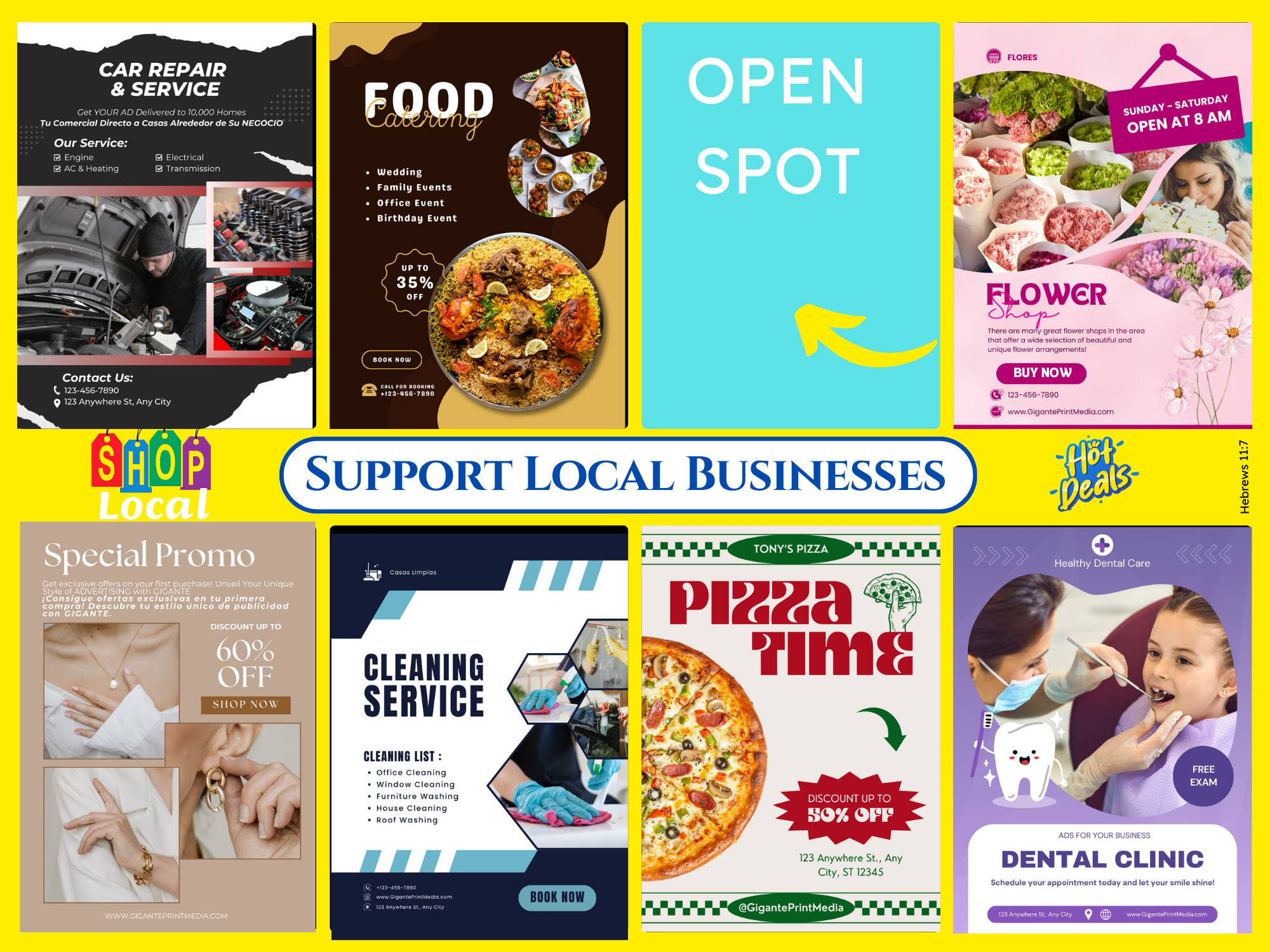 Hawthorne 9x12 postcard back